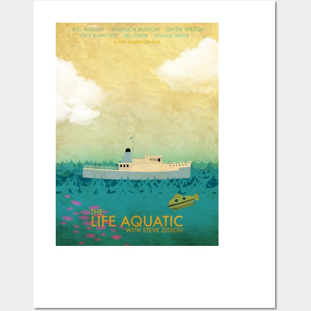 The Life Aquatic Wall Art by PaulRice